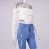 Cropped Blouse for women - WOMONA.COM