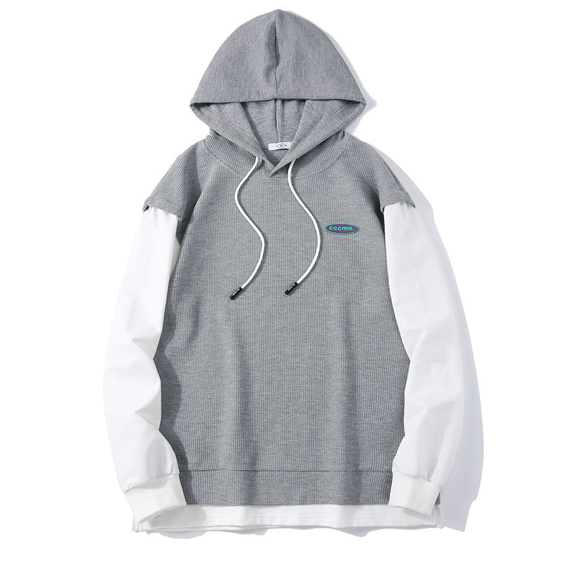 Cotton Hooded Sweatshirt - WOMONA.COM