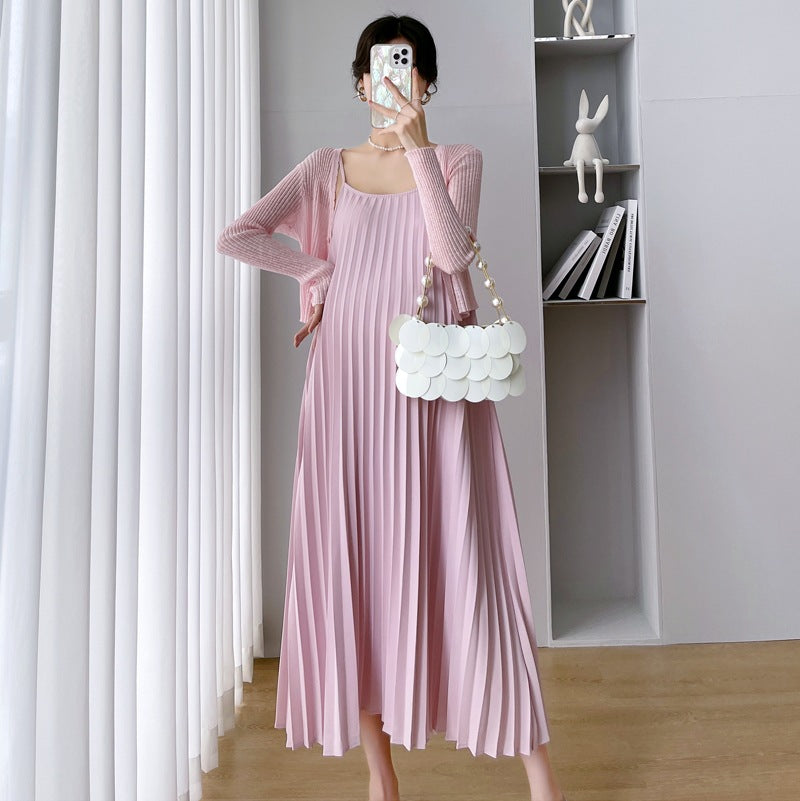 Two Piece Dress Long Skirt for Women - WOMONA.COM