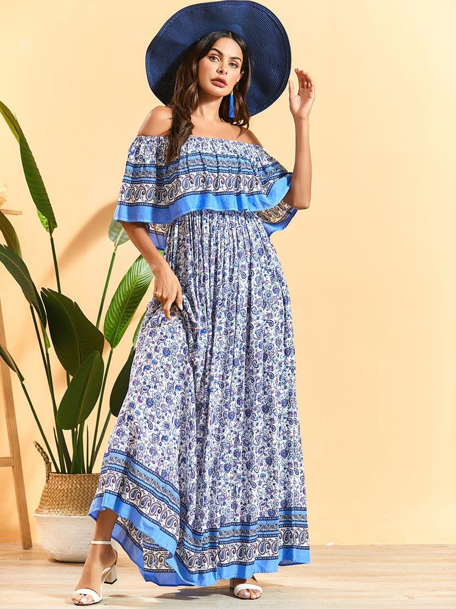 Short-sleeved Travel Dress - WOMONA.COM