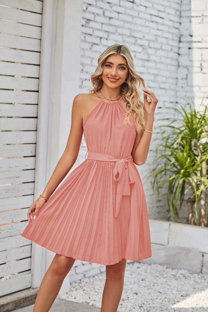 Halter Strapless Dresses For Women - WOMONA.COM