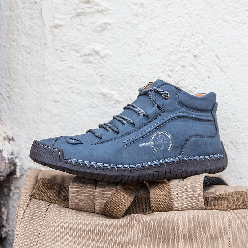 Casual Business Sewing Shoes - WOMONA.COM