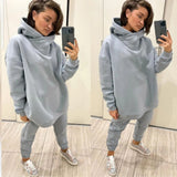 Casual Warm Sweater Suit Women - WOMONA.COM