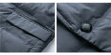 Collar Casual Down Jacket For Men - WOMONA.COM