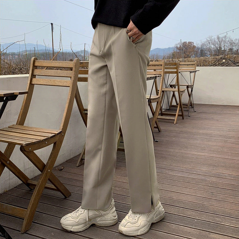 Casual Pants Men's Loose Suit Pants - WOMONA.COM