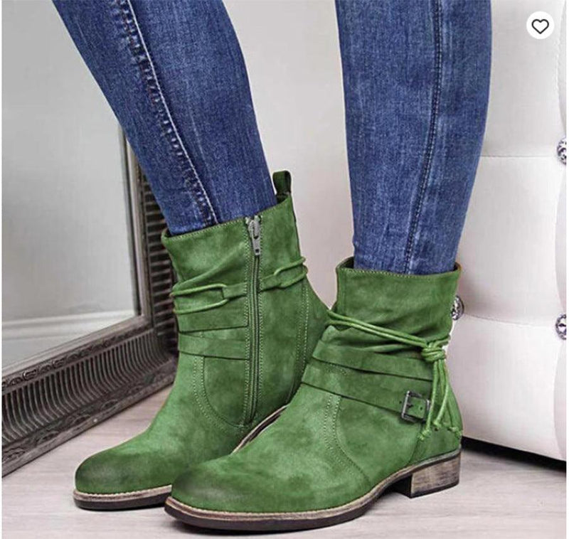 Plus Size Short Boots - WOMONA.COM