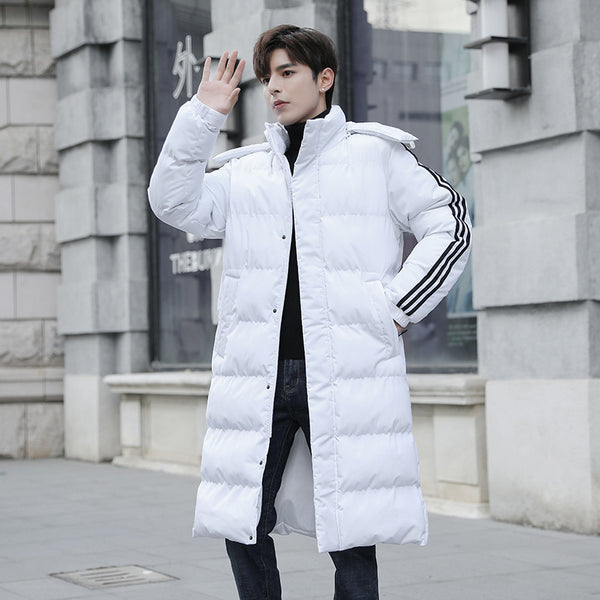 The Knee Warm Cotton Coat Jacket - WOMONA.COM