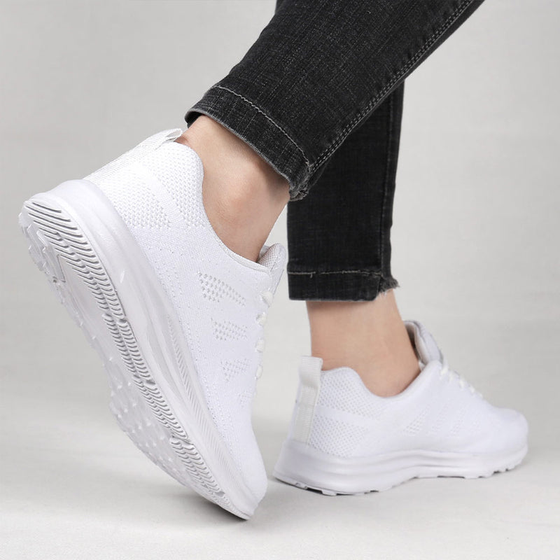 Black White Sneakers Women - WOMONA.COM