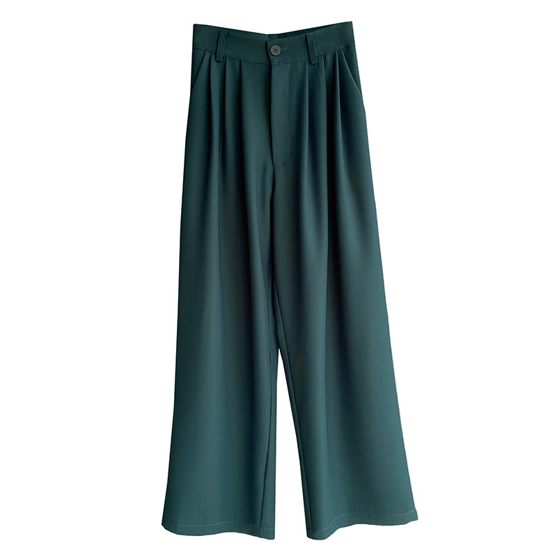 Wide Leg Trousers - WOMONA.COM