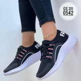 Lace Up Running Shoes - WOMONA.COM