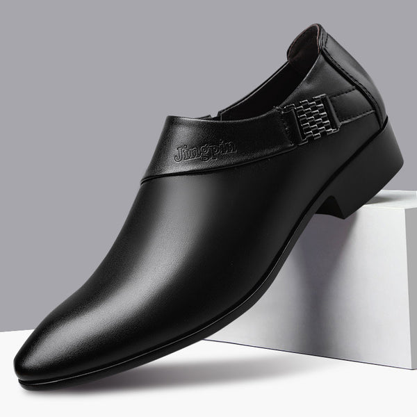 Men's Casual All-match Leather Shoes - WOMONA.COM