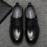 Formal Cowhide Shoes - WOMONA.COM