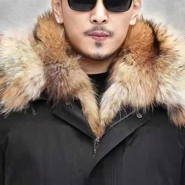 Men's winter warm parka coat - WOMONA.COM