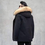 Men's winter warm parka coat - WOMONA.COM