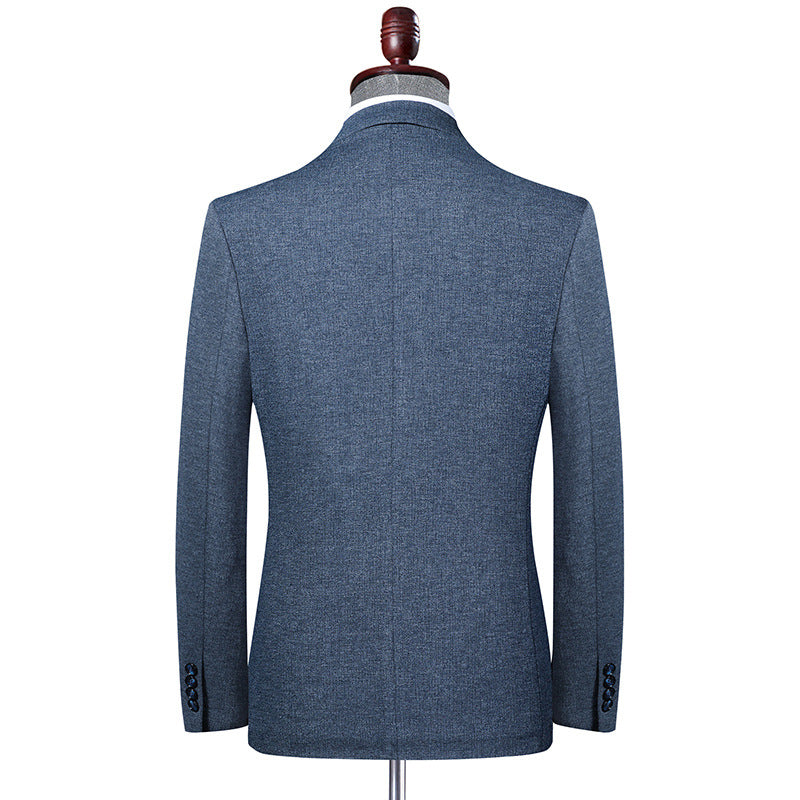 Knitted stretch men's casual suit For Men - WOMONA.COM