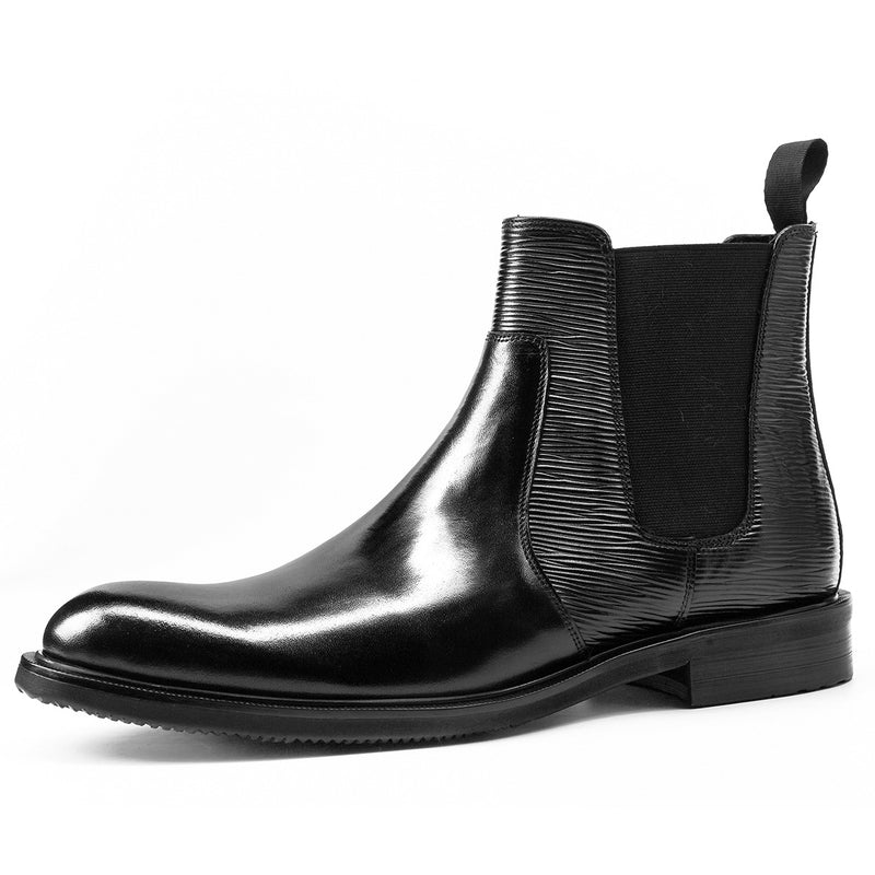Atmosphere And Delicate Leather Boots Men - WOMONA.COM