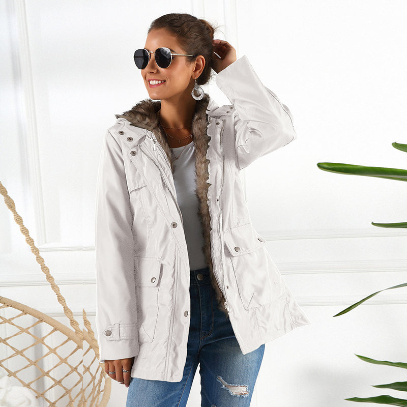 Women's cotton padded jacket - WOMONA.COM