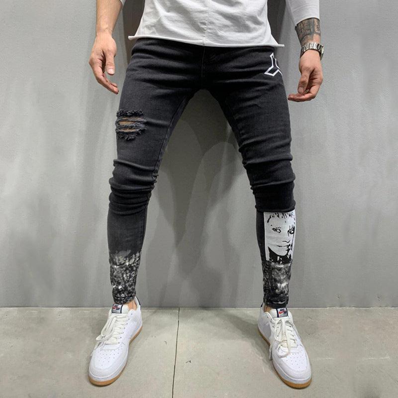 Stiletto Black Jeans - WOMONA.COM