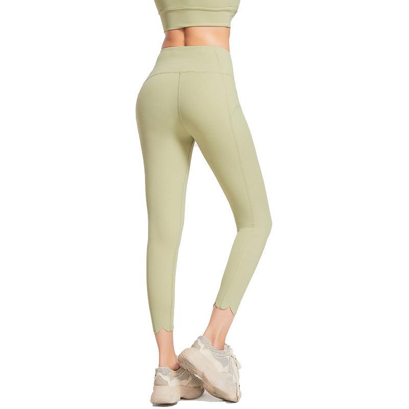 Quick-drying  yoga pants - WOMONA.COM