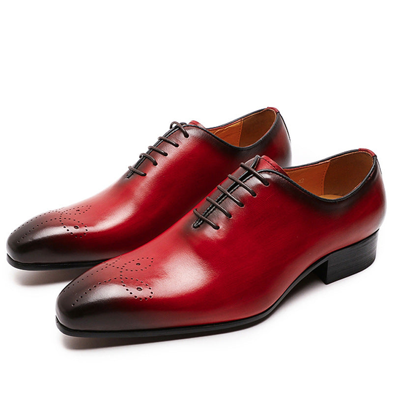 Business formal wear classic men's shoes - WOMONA.COM