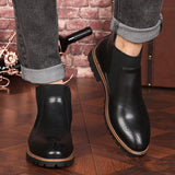 Brock Leather Boots Men Shoes Men - WOMONA.COM