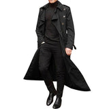 Men's Trench Coat - WOMONA.COM