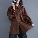 Long-sleeved Shirt Women - WOMONA.COM