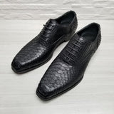 Men's Business Lace-up Formal Oxford Shoes - WOMONA.COM