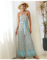 Printed wide-leg trousers - WOMONA.COM