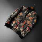 Rooster doodle down jacket For Men - WOMONA.COM