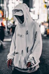 Ripped Hoodie Men Fall Popular Hip-hop - WOMONA.COM