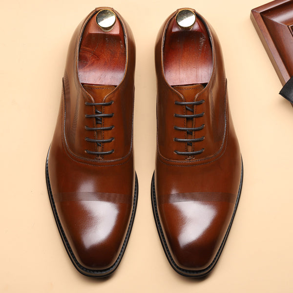 British Business Formal Casual Men's Shoes - WOMONA.COM