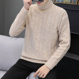 Casual Loose High Neck Sweater - WOMONA.COM