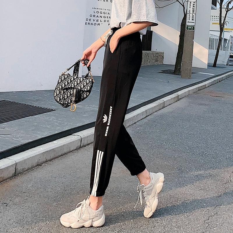 Slim casual harem pants - WOMONA.COM