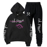 Peep Hoodie Sweatshirt Sets - WOMONA.COM