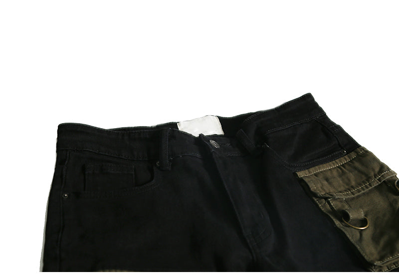 Multi-pocket jeans - WOMONA.COM