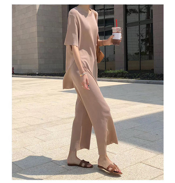 casual two-piece suit For Women - WOMONA.COM