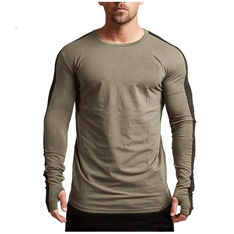 Long-sleeved T-shirt for men - WOMONA.COM