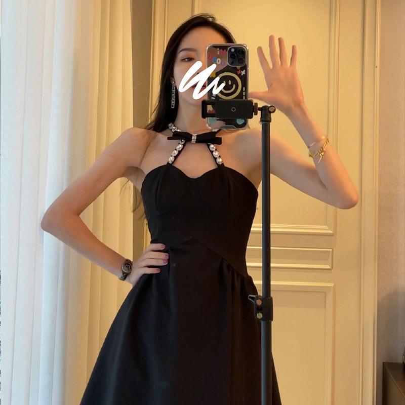 Sexy Halterneck Dress - WOMONA.COM