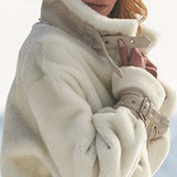 Plush Warm Jacket Women - WOMONA.COM