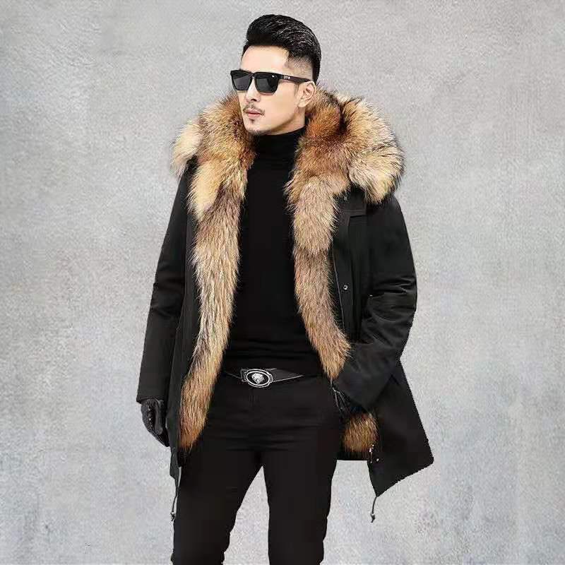 Men's winter warm parka coat - WOMONA.COM