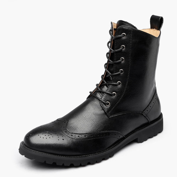 Korean casual tooling boots - WOMONA.COM