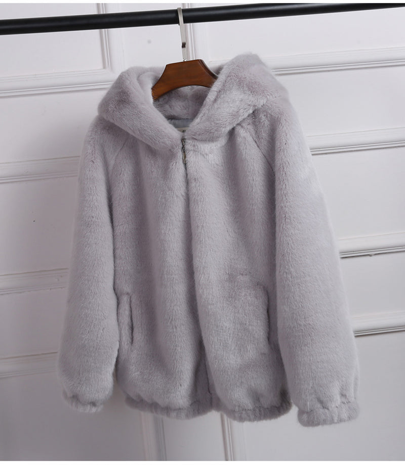 Hooded Coat Autumn - WOMONA.COM