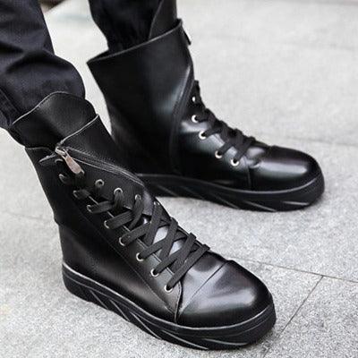 High boots Martin boots - WOMONA.COM