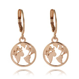 Vintage circle earrings - WOMONA.COM