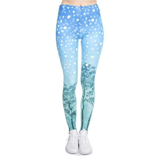 High Waist Leggings Fitness - WOMONA.COM
