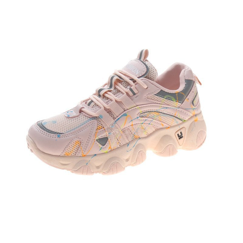 Luminous super fire daddy shoes women - WOMONA.COM