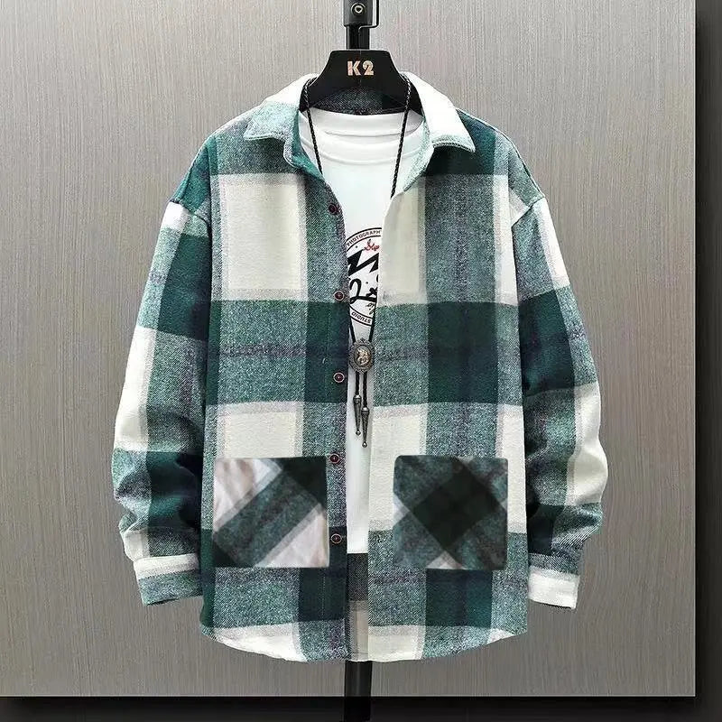 Loose Casual Shirt Jacket - WOMONA.COM