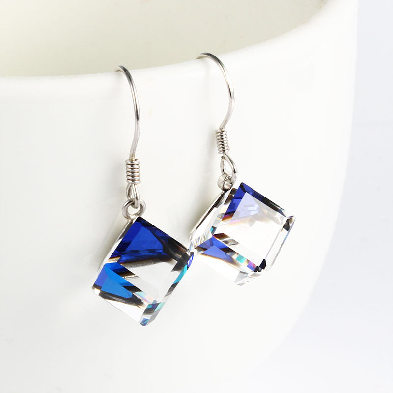 Warme Farben Crystal Earring - WOMONA.COM