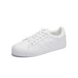Lace-up Basic Sneakers Women - WOMONA.COM
